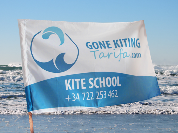 flagi dla szkół surfowania.