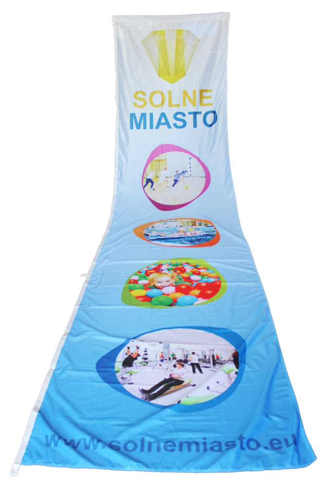 flagi reklamowe SOLNE-MIASTO-